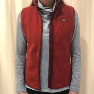 RED Patagonia vest